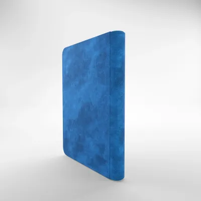 Portfólio 8 bolsos 20 folhas azul - Zip-Up Album - Gamegenic