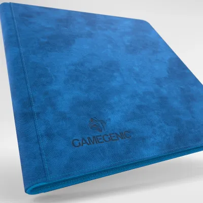 Portfólio 8 bolsos 20 folhas azul - Zip-Up Album - Gamegenic