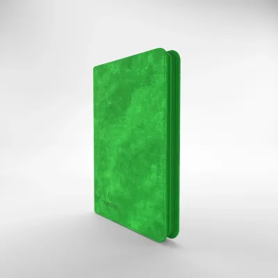 Portfólio 8 bolsos 20 folhas verde - Zip-Up Album - Gamegenic