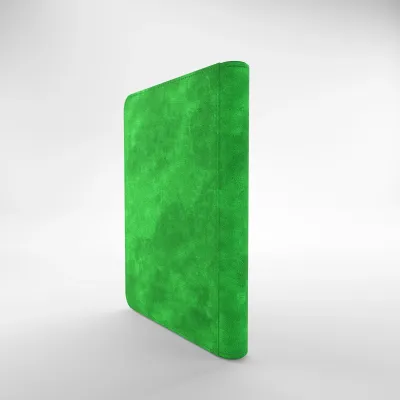 Portfólio 8 bolsos 20 folhas verde - Zip-Up Album - Gamegenic
