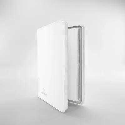 Portfólio 8 bolsos 20 folhas branco - Zip-Up Album - Gamegenic