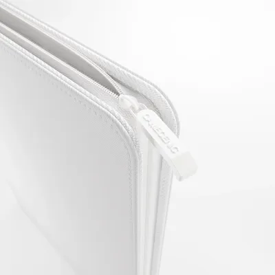 Portfólio 8 bolsos 20 folhas branco - Zip-Up Album - Gamegenic