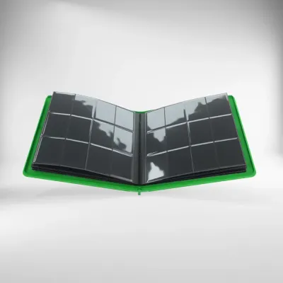 Portfólio 24 bolsos 20 folhas verde - Zip-Up Album - Gamegenic