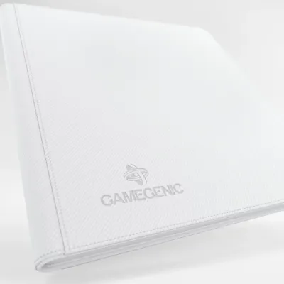 Portfólio 24 bolsos 20 folhas branco - Zip-Up Album - Gamegenic