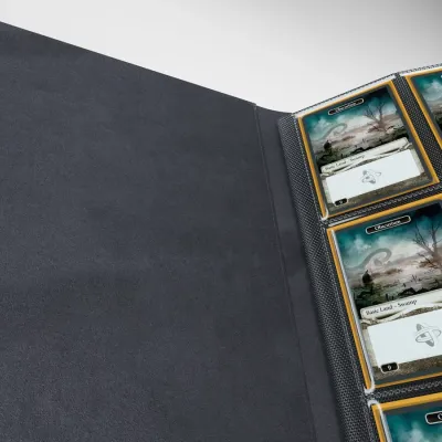 Portfólio 24 bolsos 20 folhas preto - Prime Álbum - Gamegenic