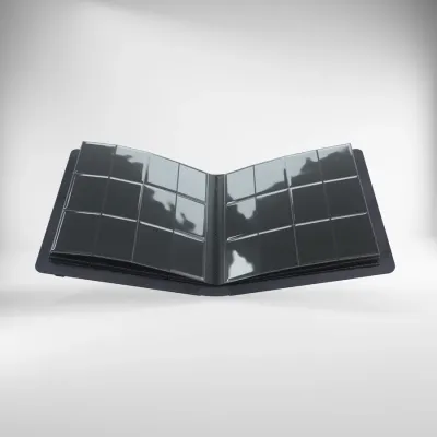 Portfólio 24 bolsos 20 folhas preto - Prime Álbum - Gamegenic