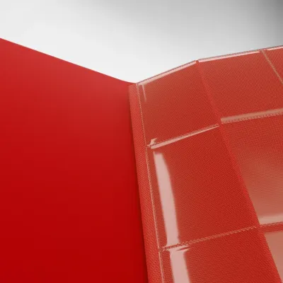 Portfólio 18 bolsos 20 folhas Vermelha - Casual Album - Gamegenic