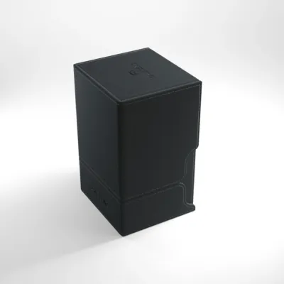 Deck Box Preta p/ 100 cards - WatchTower 100+ Convertible - Gamegenic