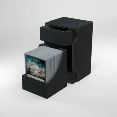 Deck Box Preta p/ 100 cards - WatchTower 100+ Convertible - Gamegenic