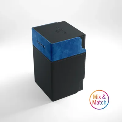 Deck Box Preta p/ 100 cards - WatchTower 100+ Convertible - Gamegenic