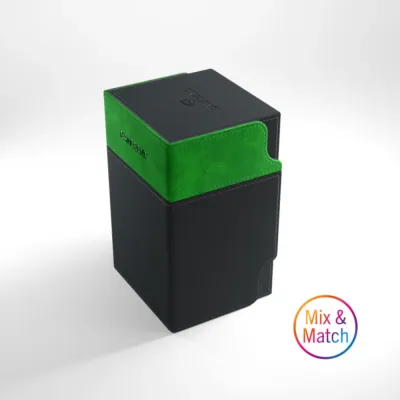 Deck Box Preta p/ 100 cards - WatchTower 100+ Convertible - Gamegenic