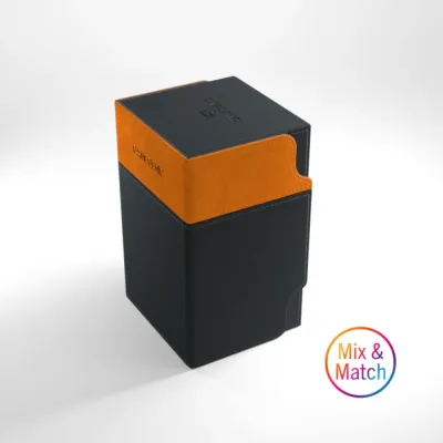 Deck Box Preta p/ 100 cards - WatchTower 100+ Convertible - Gamegenic