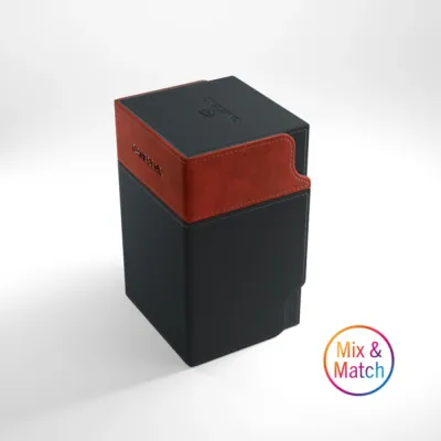 Deck Box Preta p/ 100 cards - WatchTower 100+ Convertible - Gamegenic