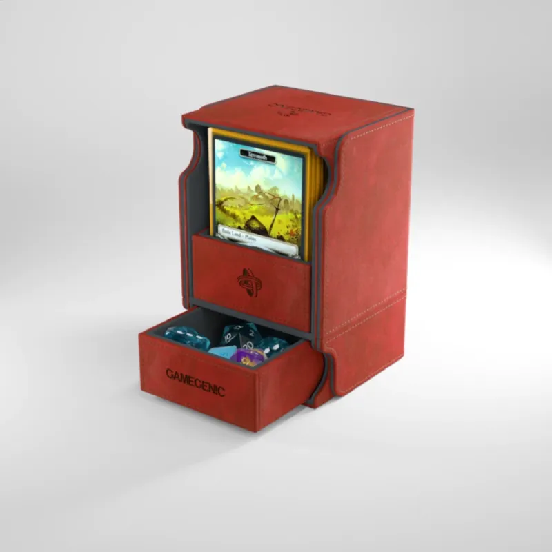 Deck Box Vermelha p/ 100 cards - WatchTower 100+ Convertible - Gamegenic Deck Box Vermelha p/ 100 cards - WatchTower 100+ Convertible - Gamegenic