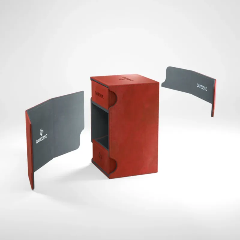 Deck Box Vermelha p/ 100 cards - WatchTower 100+ Convertible - Gamegenic Deck Box Vermelha p/ 100 cards - WatchTower 100+ Convertible - Gamegenic