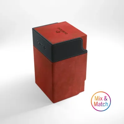 Deck Box Vermelha p/ 100 cards - WatchTower 100+ Convertible - Gamegenic Deck Box Vermelha p/ 100 cards - WatchTower 100+ Convertible - Gamegenic