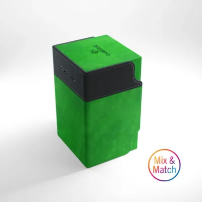 Deck Box Verde p/ 100 cards - WatchTower 100+ Convertible - Gamegenic Deck Box Verde p/ 100 cards - WatchTower 100+ Convertible - Gamegenic