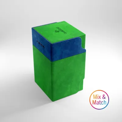 Deck Box Verde p/ 100 cards - WatchTower 100+ Convertible - Gamegenic Deck Box Verde p/ 100 cards - WatchTower 100+ Convertible - Gamegenic