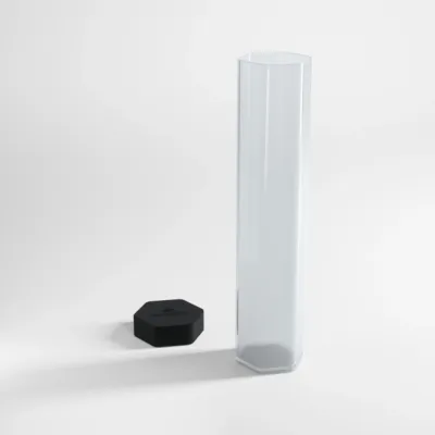 Porta PlayMat Transparente - Playmat Tube - Gamegenic Porta PlayMat Transparente - Playmat Tube - Gamegenic