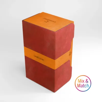 Deck Box Laranja p/ 200 cards - Stronghold 200+ Convertible - Gamegenic Deck Box Laranja p/ 200 cards - Stronghold 200+ Convertible - Gamegenic