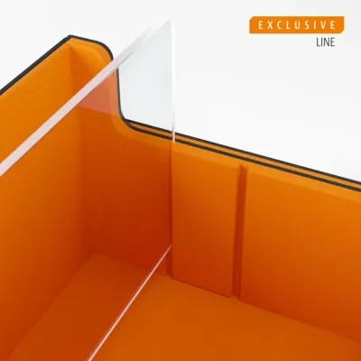 Deck Box Preta/Laranja p/ 600 cards - Games' Lair 600+ Convertible - Gamegenic Deck Box Preta/Laranja p/ 600 cards - Games' Lair 600+ Convertible - Gamegenic