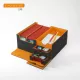 Deck Box Preta/Laranja p/ 600 cards - Lair 600+ Convertible - Gamegenic