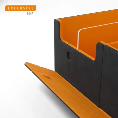 Deck Box Preta/Laranja p/ 600 cards - Games' Lair 600+ Convertible - Gamegenic Deck Box Preta/Laranja p/ 600 cards - Games' Lair 600+ Convertible - Gamegenic