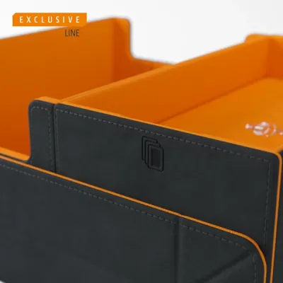 Deck Box Preta/Laranja p/ 600 cards - Games' Lair 600+ Convertible - Gamegenic Deck Box Preta/Laranja p/ 600 cards - Games' Lair 600+ Convertible - Gamegenic