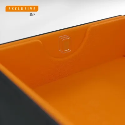 Deck Box Preta/Laranja p/ 600 cards - Games' Lair 600+ Convertible - Gamegenic Deck Box Preta/Laranja p/ 600 cards - Games' Lair 600+ Convertible - Gamegenic