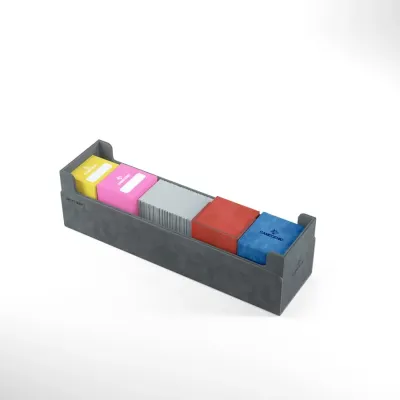 Deck Box Cinza Meia-Noite p/ 550 cards - Dungeon S 550+ Convertible - Gamegenic Deck Box Cinza Meia-Noite p/ 550 cards - Dungeon S 550+ Convertible - Gamegenic