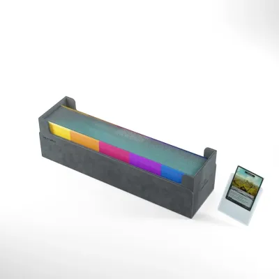 Deck Box Cinza Meia-Noite p/ 550 cards - Dungeon S 550+ Convertible - Gamegenic Deck Box Cinza Meia-Noite p/ 550 cards - Dungeon S 550+ Convertible - Gamegenic