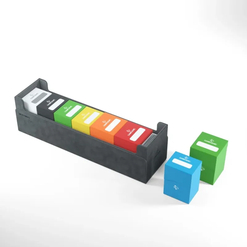 Deck Box Cinza Meia-Noite p/ 550 cards - Dungeon S 550+ Convertible - Gamegenic Deck Box Cinza Meia-Noite p/ 550 cards - Dungeon S 550+ Convertible - Gamegenic