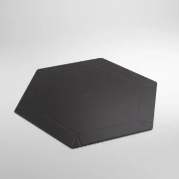 Bandeja para dados magnética hexagonal - Preto/Cinza - Gamegenic