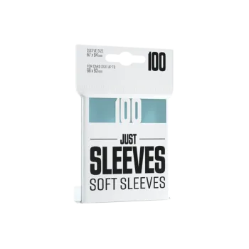 Protetor de Cartas 67mm x 94mm (Padrão) Soft Sleeves Transparente c/ 100 - Just Sleeves