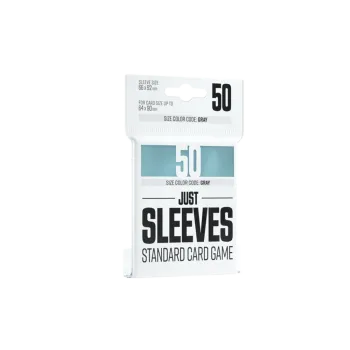 Protetor de Cartas 66mm x 92mm (Gray: Padrão) Transparente c/ 50 - Just Sleeves Protetor de Cartas 66mm x 92mm (Gray: Padrão) Transparente c/ 50 - Just Sleeves