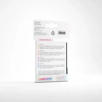 Protetor de Cartas 62mm x 89mm (Small) Matte Preto c/ 60 - Gamegenic