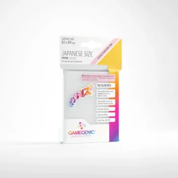 Protetor de Cartas 62mm x 89mm (Small) Matte Branco c/ 60 - Gamegenic