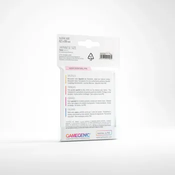 Protetor de Cartas 62mm x 89mm (Small) Matte Branco c/ 60 - Gamegenic