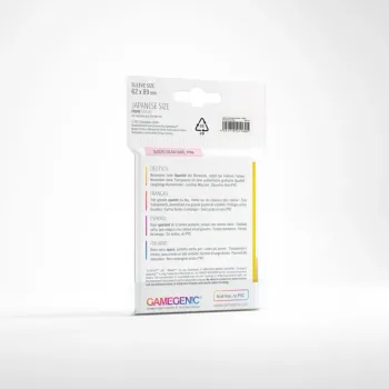 Protetor de Cartas 62mm x 89mm (Small) Matte Amarelo c/ 60 - Gamegenic