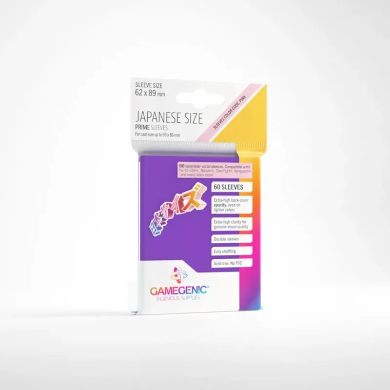 Protetor de Cartas 62mm x 89mm (Small) Matte Roxo c/ 60 - Gamegenic