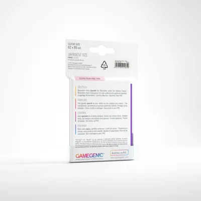 Protetor de Cartas 62mm x 89mm (Small) Matte Roxo c/ 60 - Gamegenic