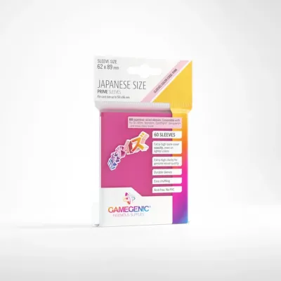 Protetor de Cartas 62mm x 89mm (Small) Matte Rosa c/ 60 - Gamegenic Protetor de Cartas 62mm x 89mm (Small) Matte Rosa c/ 60 - Gamegenic