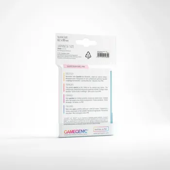 Protetor de Cartas 62mm x 89mm (Small) Matte Transparente c/ 60 - Gamegenic