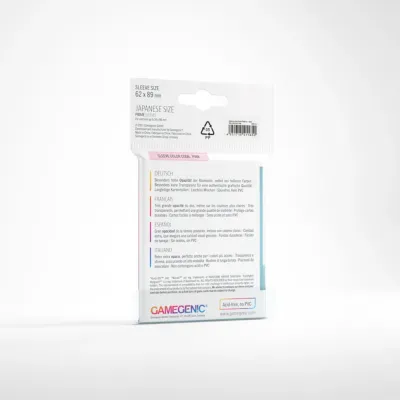 Protetor de Cartas 62mm x 89mm (Small) Matte Transparente c/ 60 - Gamegenic