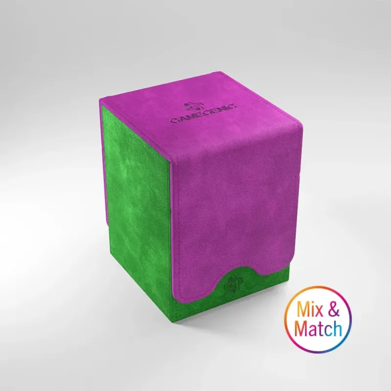 Deck Box Verde p/ 100 cards - Squire 100+ XL Convertible - Gamegenic Deck Box Verde p/ 100 cards - Squire 100+ XL Convertible - Gamegenic