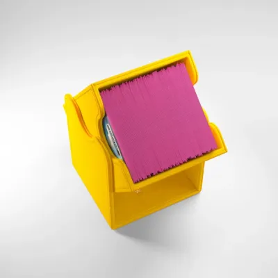 Deck Box Amarela p/ 100 cards - Squire 100+ XL Convertible - Gamegenic Deck Box Amarela p/ 100 cards - Squire 100+ XL Convertible - Gamegenic