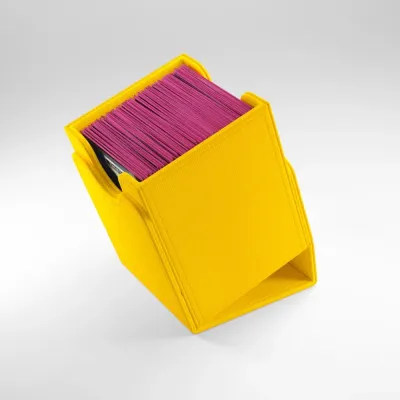 Deck Box Amarela p/ 100 cards - Squire 100+ XL Convertible - Gamegenic Deck Box Amarela p/ 100 cards - Squire 100+ XL Convertible - Gamegenic