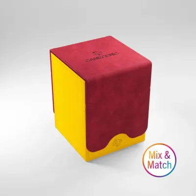 Deck Box Amarela p/ 100 cards - Squire 100+ XL Convertible - Gamegenic Deck Box Amarela p/ 100 cards - Squire 100+ XL Convertible - Gamegenic