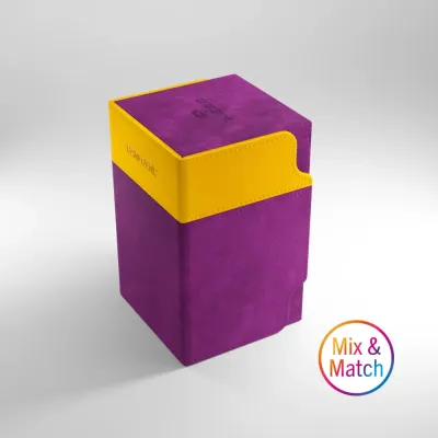 Deck Box Roxa p/ 100 cards - WatchTower 100+ XL Convertible - Gamegenic Deck Box Roxa p/ 100 cards - WatchTower 100+ XL Convertible - Gamegenic