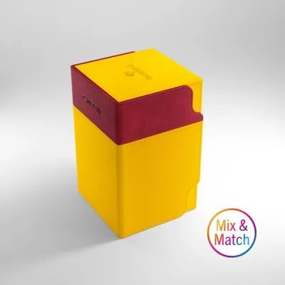 Deck Box Amarela p/ 100 cards - WatchTower 100+ XL Convertible - Gamegenic